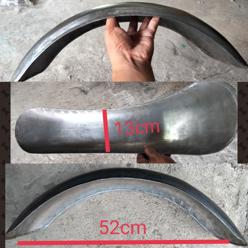 Custom Japstyle Chopper Classic Front Mudguard