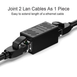 อะแดปเตอร์เชื่อมต่อเครือข่ายอีเธอร์เน็ต RJ45 Cat7 Cat6 5e LAN