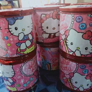 ออมสินยักษ์ ลายน่ารักถังเก็บเงิน นั่งได้ ล๊อคได้
