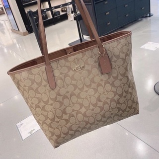 แท้💯% Coach 5696 City Tote มีหลายสี ส่งฟรีค่ะ