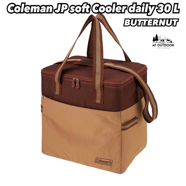 โค้ด11.11(S010DD11)พร้อมส่ง+กระเป๋าเก็บความเย็น Coleman Daily Cooler/30L Butternut กระติกน้ำพับได้ (