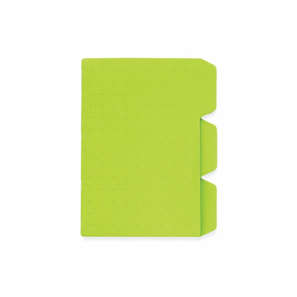 HIGHTIDE Sticky Tab Light Green / กระดาษดัชนีแบบมีแถบกาวในตัว สีเขียวอ่อน แบรนด์ HIGHTIDE จากประเทศญี่ปุ่น (HCN169-LGN)