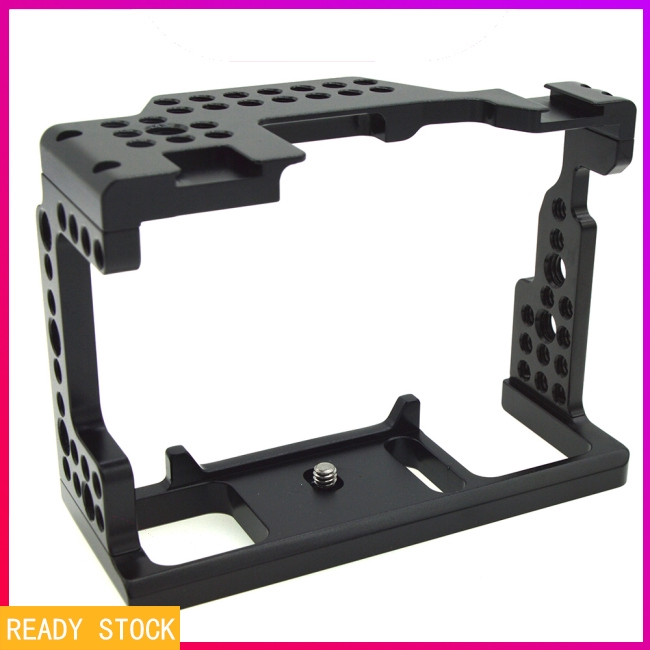 Aluminum Alloy Camera Cage Video Stabilizer for Sony A7II/A7III/A7SII