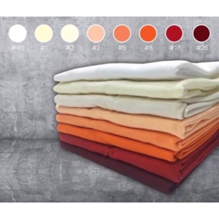 เสื้อยืดสีพื้น COTTON32 แท้ 100 % เนื้อผ้า หนานุ่ม สวมใส่สบาย