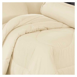 ชุดผ้าปูที่นอน 6 ฟุต 5 ชิ้น FROLINA MICROTEX สีครีม BEDDING SET FROLINA MICROTEX K5 CREAM