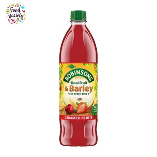 Robinsons Fruit and Barley - Summer Fruits 1L โรบินสันส์ ฟรุตแอนด์บาร์เลย์ ซัมเมอร์ฟรุต 1ลิตร