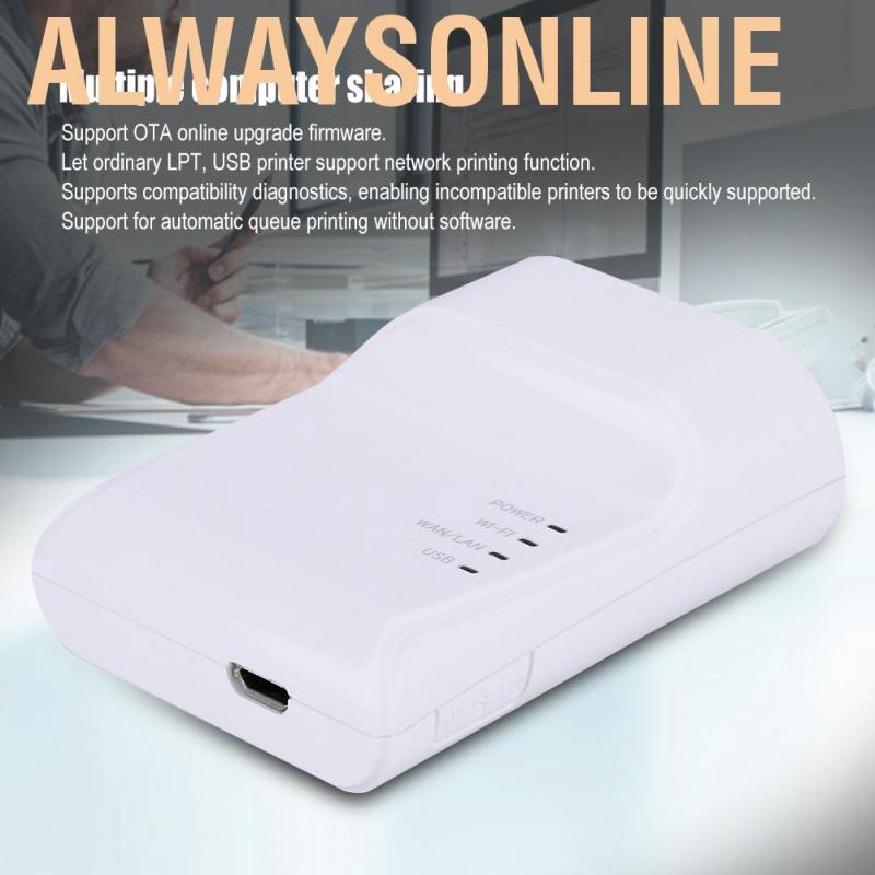 usb printer network adapter