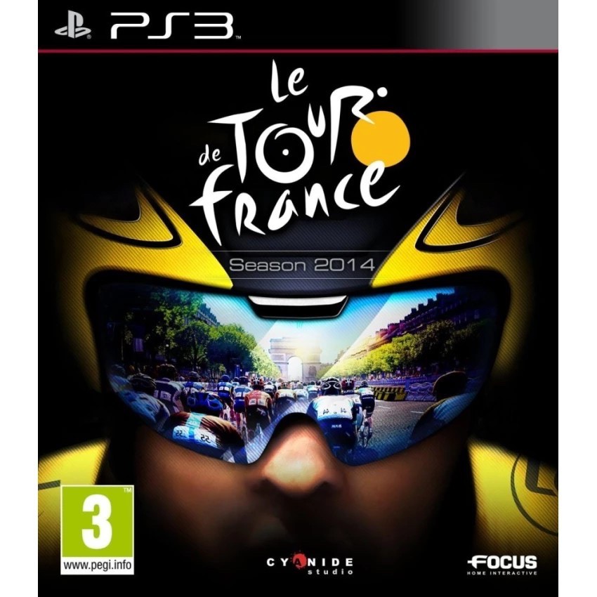 PS3 Tour de France 2014 ( Zone 2 / EU / English) แผ่นเกมส์ ของแท้ มือหนึ่ง มือ1 ของใหม่ ในซีล Le Tour de France 2014