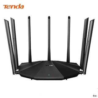 ๑▫✤[จัดส่งฟรี]Tenda AC23 AC2100 เราเตอร์ 6dBi 7 เสาอากาศ Wifi Repeater 2.4Ghz 5GHz Dual Band รองรับ Windows10 Mac รองรับ