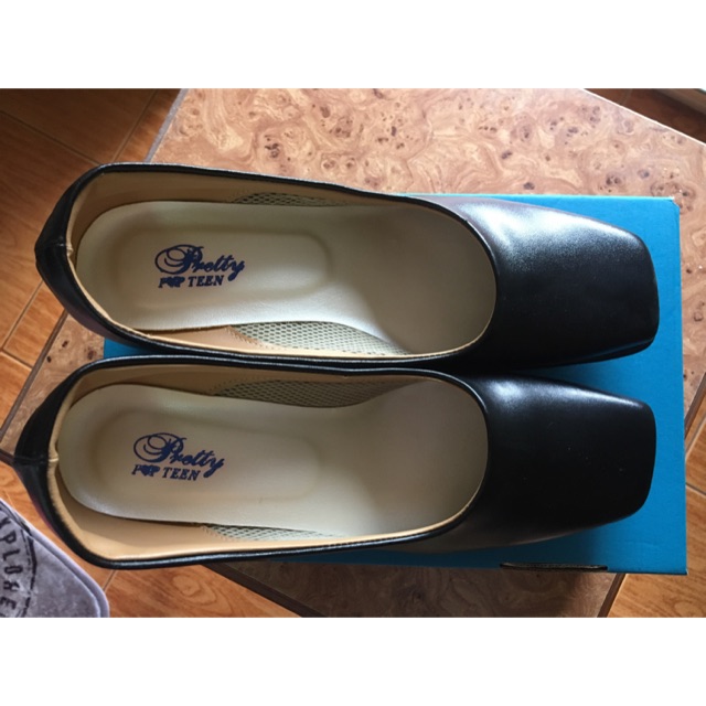 รองเท้าคัทชู popteen ส้นสูง 2 นิ้ว