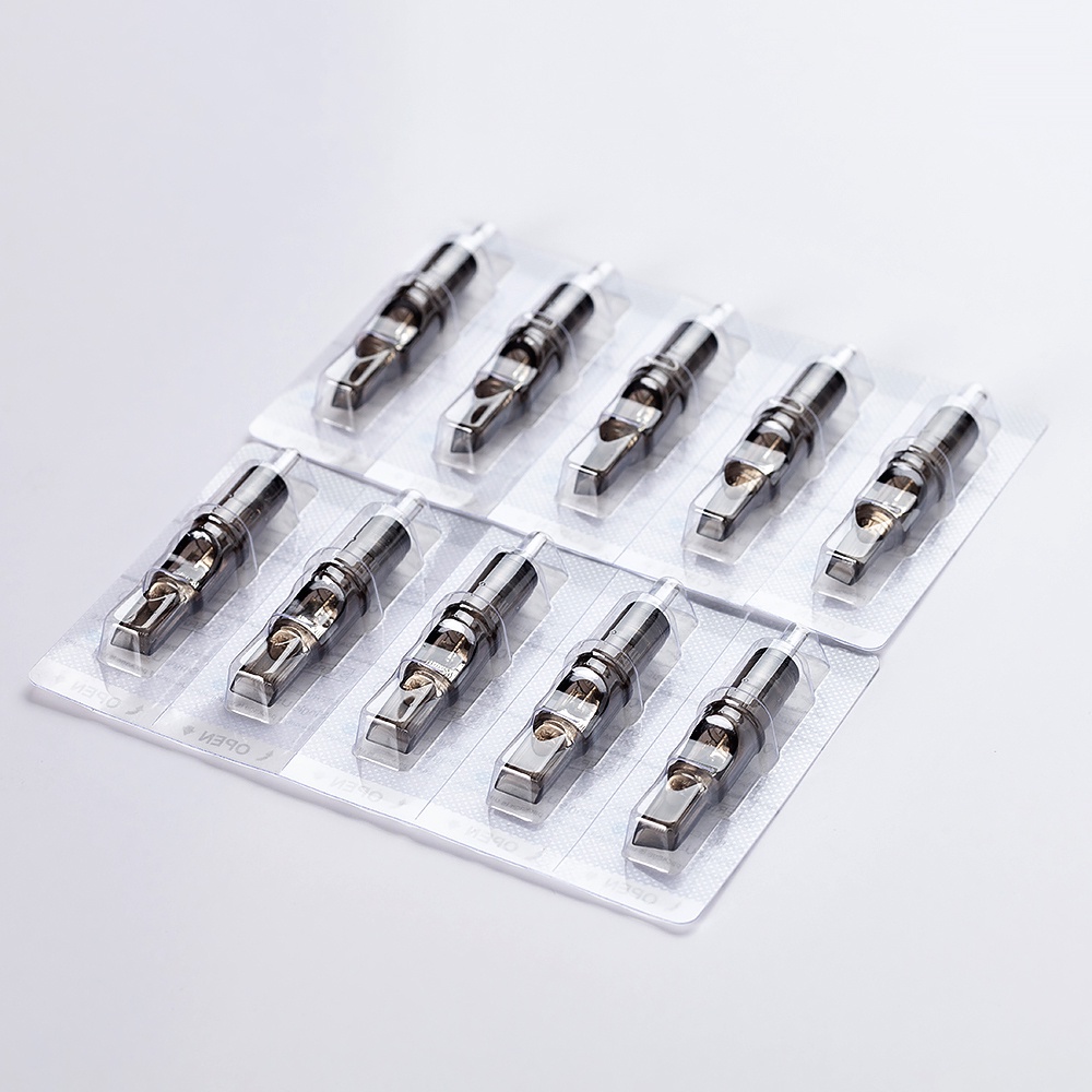 50 pcslot Original FILTER Cartridge Tattoo Needles Round Liner 10 0 ...
