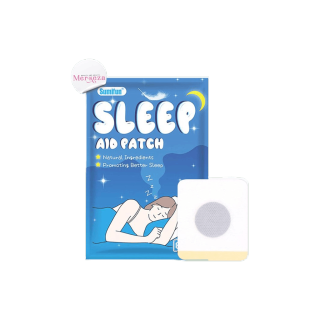 Merkeza | Sleep Aid patch แผ่นแปะแก้การนอนไม่หลับ แผ่นแปะท้องหลับสบาย แผ่นแปะหลับง่าย แผ่นแปะสะดือ นอนหลับยาก 6 แผ่น