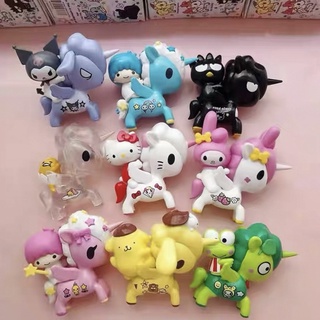 [แบบแยก] Tokidoki Unicorn x Sanrio ลิขสิทธิ์แท้ ❤️ ของเล่น ของสะสม Kitty โทคิโดคิ Designer Toy กระต่าย ม้า ยูนิคอร์น