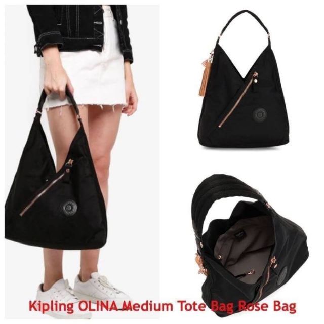 💕 Kipling OLINA Medium Tote Bag Rose Bag