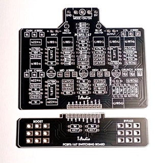 แป้นเหยียบเอฟเฟคกีตาร์ PCBFX-167 PCB 1590BB DIY