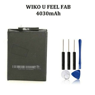 แบตเตอรี่ Wiko U FEEL FAB รับประกัน 3 เดือน 4030mAh