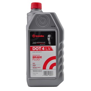 น้ำมันเบรค Brembo DOT4 LV 1L 1000ml เบรมโบ้ Brake Fluid ของแท้ 100%