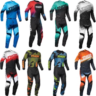 Cyclex NEW PRO เสื้อกีฬาแข่งรถวิบาก และกางเกง THOR