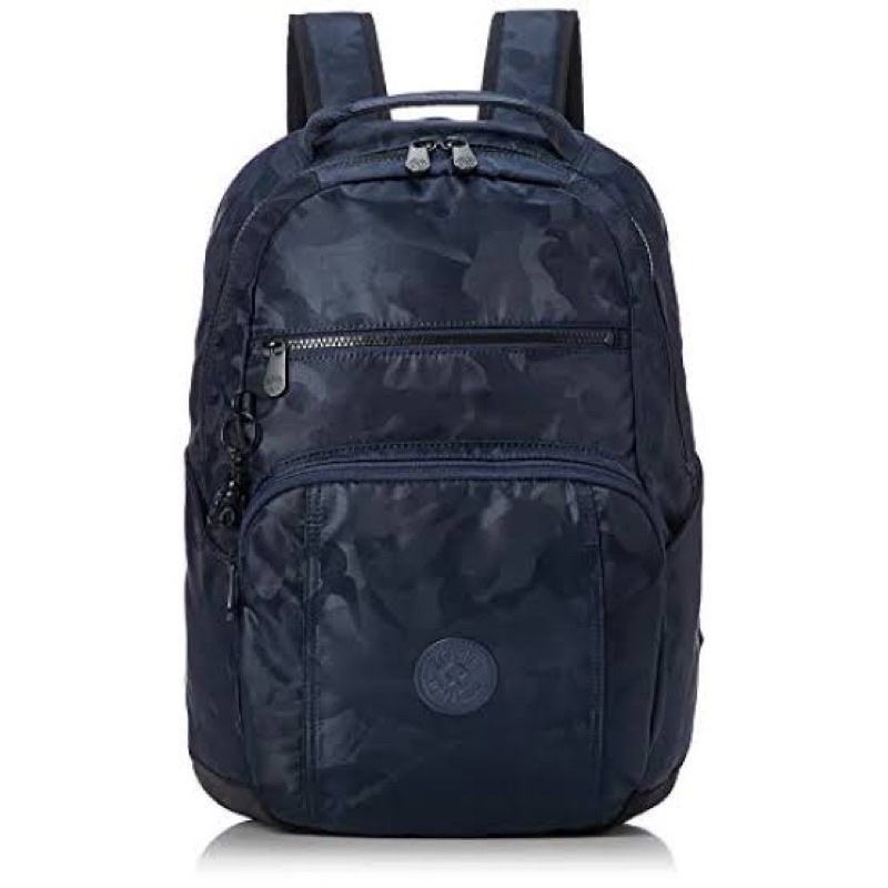 Kipling Troy Satin Camo Blue