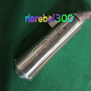 ท่อรีเบล300 rebel300 สวมคอเดิม