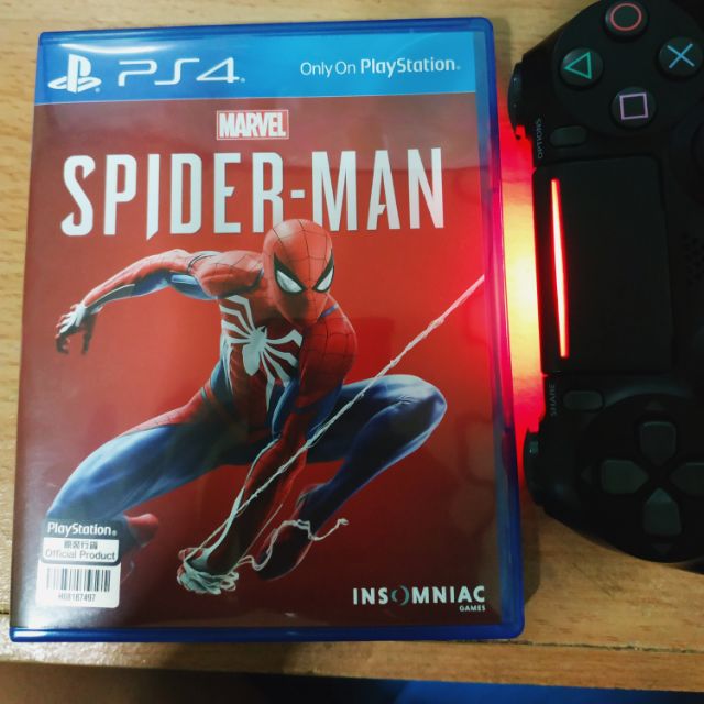 แผ่นเกมส์PS4 Spider-man มือสอง