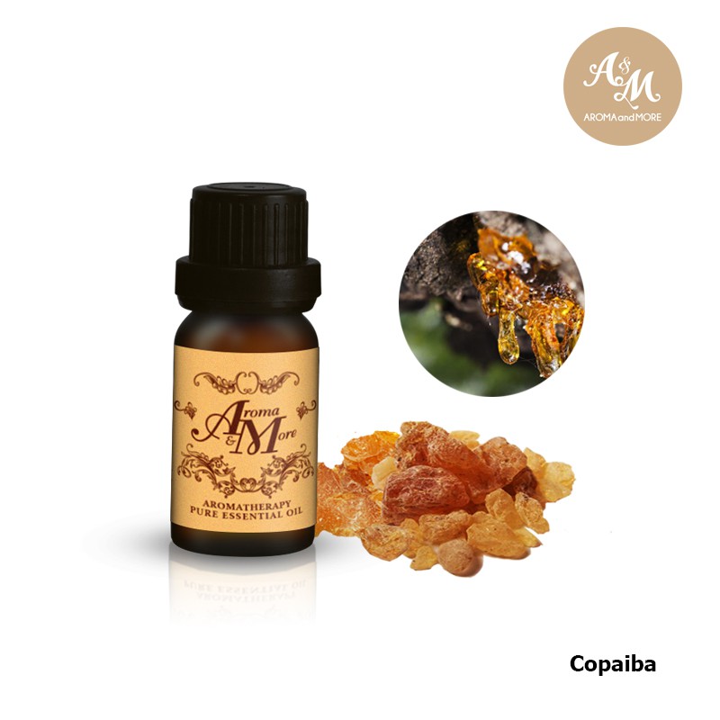 Aroma&More Copaiba Essential oil 100% น้ำมันหอมระเหยโคไพบา 100% บราซิล/Brazil 5/10/30ML