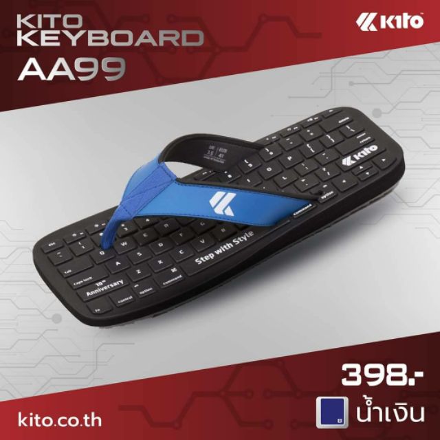 Kito Keyboard 2020 ตัวใหม่ AA99 ส่งพร้อมแผ่นรองเมาส์ทุกคู่ สีน้ำเงิน แดง ดำ