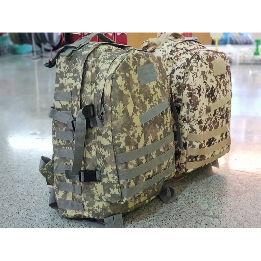 กระเป๋า PUBG เป้สะพายลายทหาร สีเทา เท่ๆ สวยๆ แฟชั่น รูปที่ 7