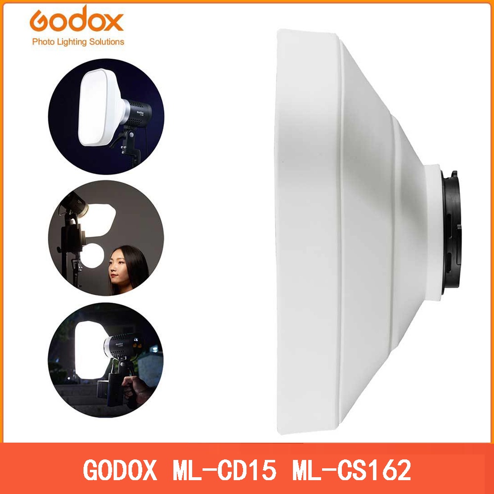 GODOX ML-CD15 ML-CS162 SILICA GEL DIFFUSION DOME KIT สําหรับ ML30 MLBI ML60 BI V1 V1S V1C V1N V1F V8