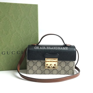 New gucci padlock mini bag สีดำ น่ารัก ใช้ดี