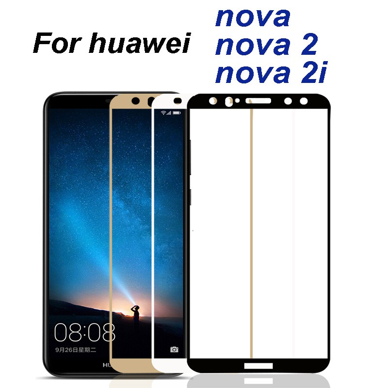 6D Huawei Nova 2 2i 3 3i 4 4i 5 5i 5T 5Z 6 7 7i 8 SE Plus 2 Pro เต็มจอ ฟิล์มกันรอย ฟิล์ม กระจกนิรภัย ป้องกันจอ