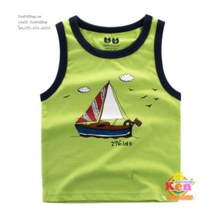 เสื้อกล้าม SAILBOAT เขียว