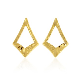 Aevari Sunlight Mirror Gold Plated Earrings