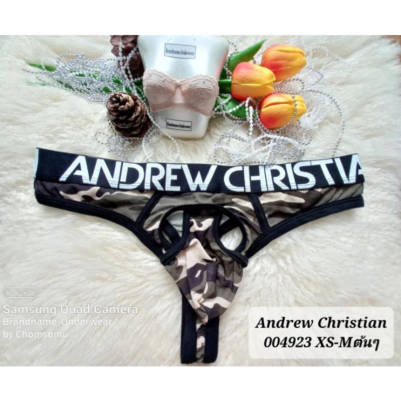 จีสตริงผู้ชาย Andrew Christian Size XS-M ชุดชั้นในชาย/G-string 004923