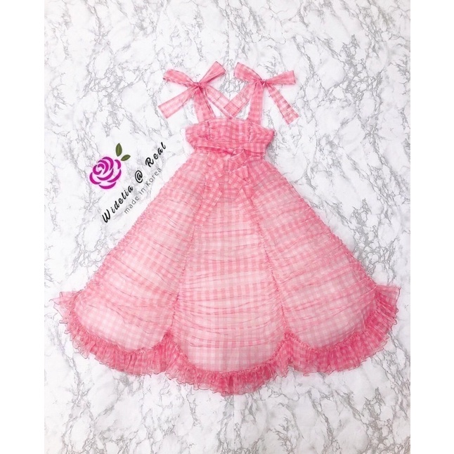 เดรสยาวอลังเจ้าหญิงป้ายwidelia@real