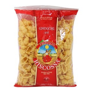 RISCOSSA Gnocchi # 45 500 g. พาสต้าน็อคคี (gnocchi) เบอร์ 45 ขนาด 500 g