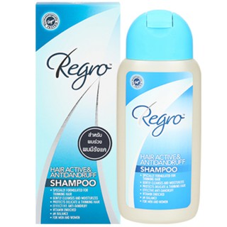 ✨✨Regro Hair Active &amp; Antidandruff Shampoo✨✨ แชมพูป้องกันผมร่วงและมีรังแคร่วมด้วย200ml.