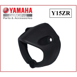 ฝาครอบท่อไอเสียด้านหลัง สีดํา สําหรับ YAMAHA Y15ZR HITAM Y15 Y15ZR