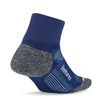 Feetures Light Cushion Socks - Quarter Crew ถุงเท้า  Size S