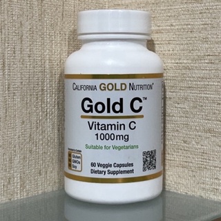 (((พร้อมส่ง))) California Gold Nutrition, Gold C, Vitamin C  1000mg (60 veggies capsules)