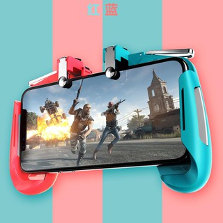 AK16 Gamepad ใหม่ล่าสุด mobile game controller ด้ามจับ PUBG / Free Fire / Rules of Survival Mobile GAMEPAD