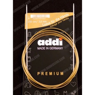 Addi circle needle extra long  ไม้นิตโค้ง สายยาว พิเศษ (108-7)