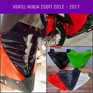 ฝาครอบเครื่องยนต์ สําหรับ NINJA 250 FI OLD 2012 2013 2014 2015 2016 2017 V GRILL NINJA 250FI MHR NINJA 250 FI OLD