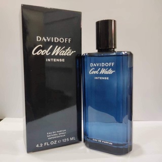 【ของแท้ 💯% 】⚡️ส่งฟรี 🚚 น้ำหอม Davidoff cool water Intense 125 ml. *กล่องขาย*