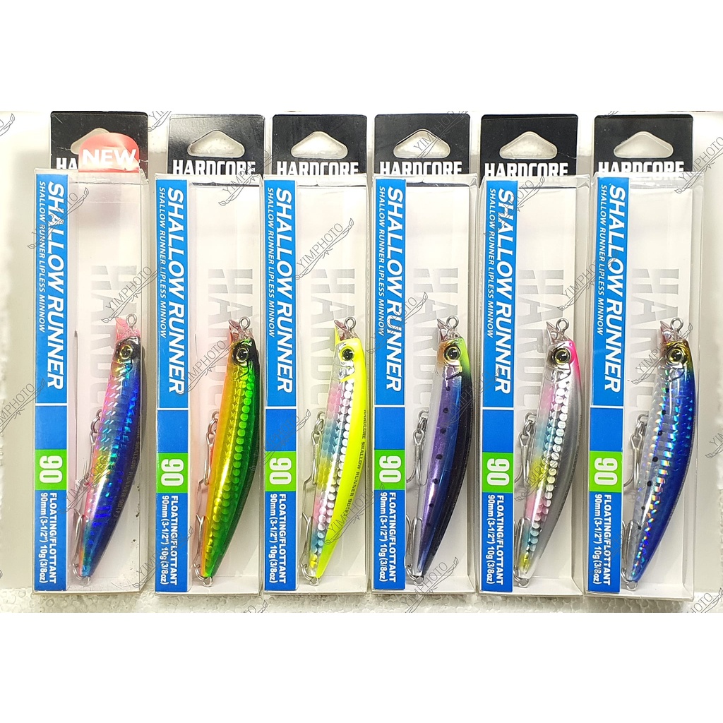 DUEL Hardcore Lipless 90F SR 10g. เหยื่อปลอม ดูเอล ของแท้ 100% เหยื่อตกปลา