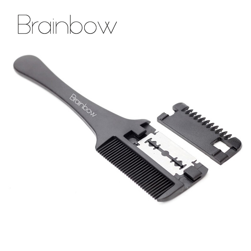 Brainbow หวีซอยผม จัดแต่งทรงผม แบบ 2 in 1