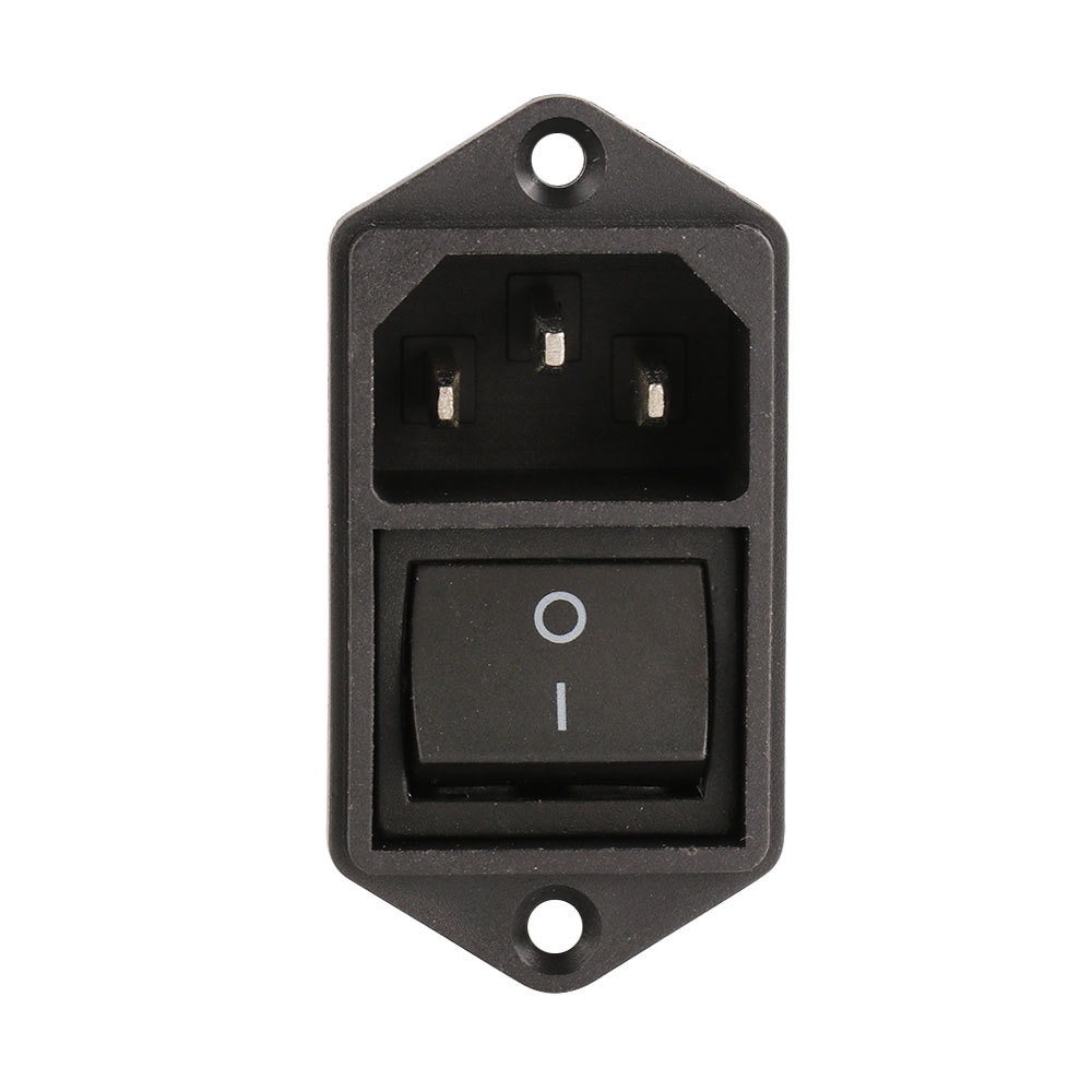 [CSS] 1 PC Iec320 C14 ซ็อกเก็ตสายไฟ Ac และสวิตช์โยกสวิตช์โยก 250V 15A Sa172 P0.11 ราคา ถูกที่สุด ดีลบีเคเค