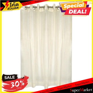 ผ้าม่านโปร่ง EYELET HOME L&amp;S PIPER 260X160 ซม. สีครีม ผ้าม่านหน้าต่าง EYELET SHEER CURTAIN HOME L&amp;S PIPER 260X160CM CREA