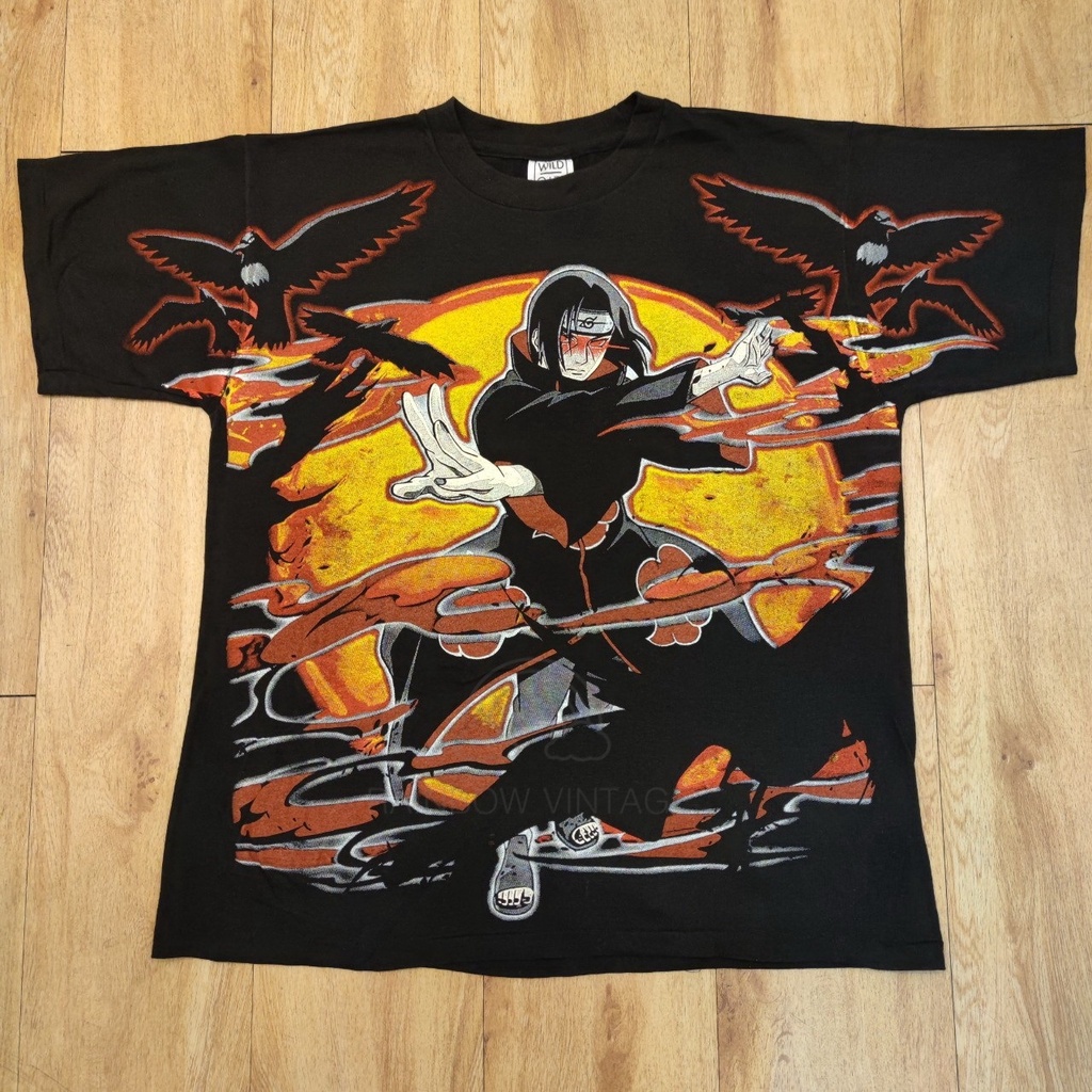 (Uchiha Itachi)Naruto cartoon OVP เสื้อลายการ์ตูน