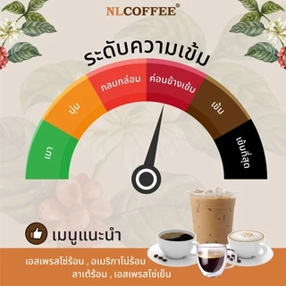 เมล็ดกาแฟคั่ว Arabica by NLCOFFEE (250กรัม 20แพ็ค) กาแฟอาราบิก้า100%
